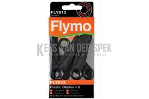 Flymo Mes plastic E25 (6stuks)    FLY013